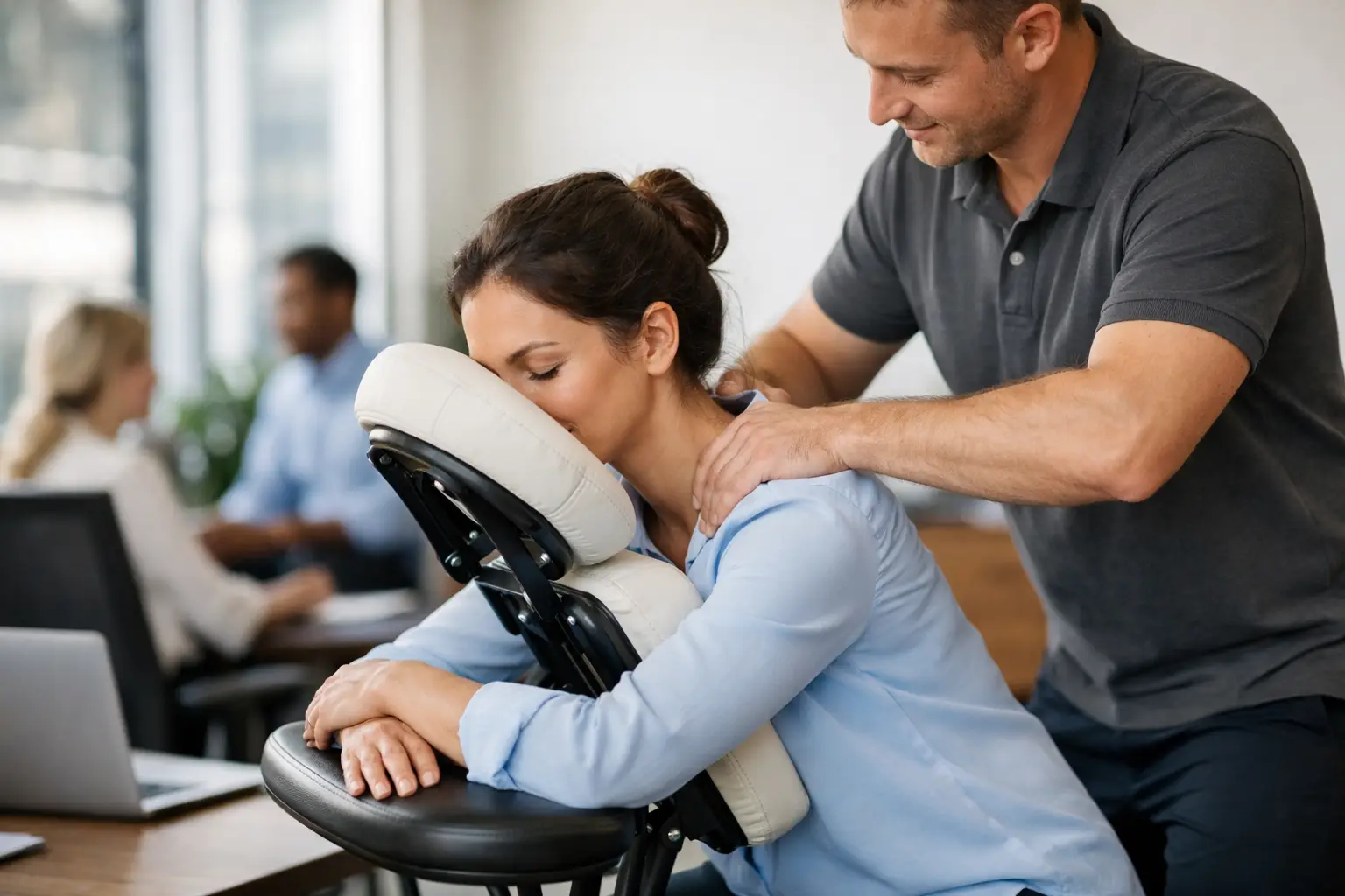 9 Workplace Massage Benefits That Matter