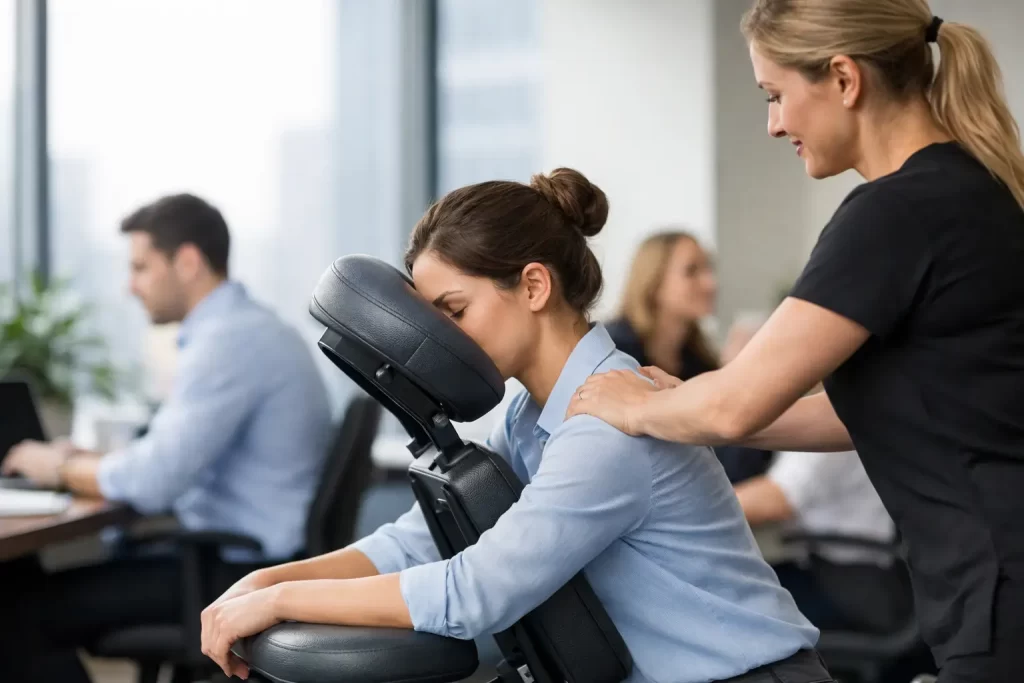 Corporate Massage for Employees That Works