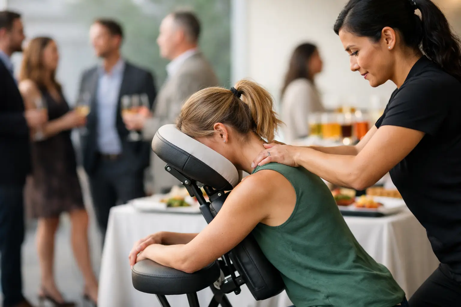 Event Massage Hire for Better Guest Experience