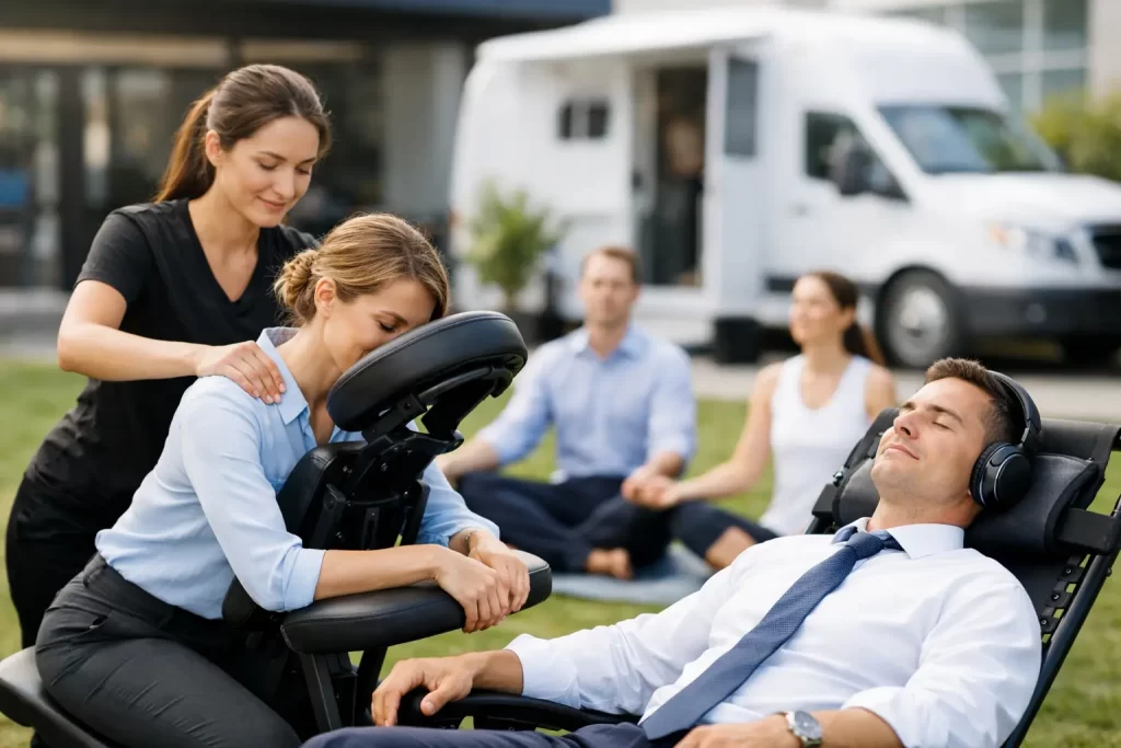 Mobile Wellness for Corporate Events That Delivers