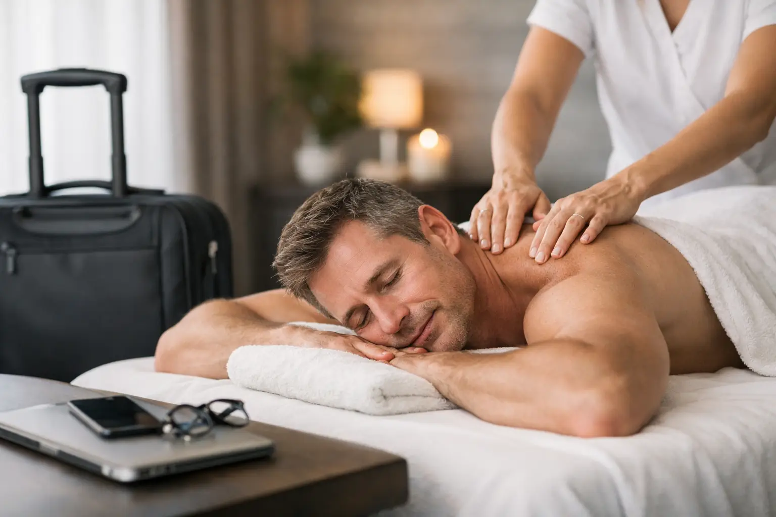 Massage for Business Travellers: Reset Between Meetings
