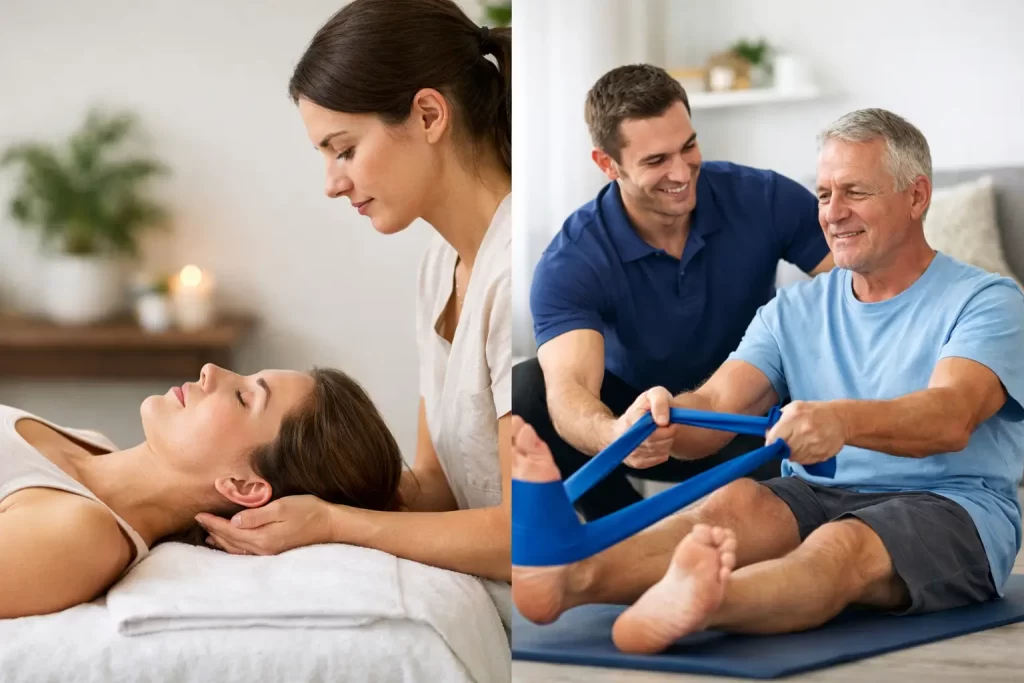 Osteopathy vs Physiotherapy at Home Explained